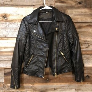 H&M leather jacket